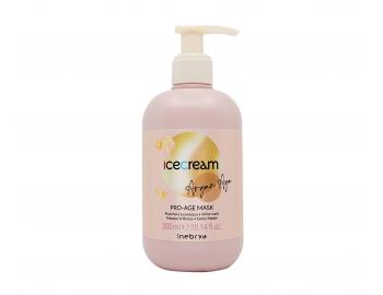 Maska pro zářivý lesk vlasů Inebrya Ice Cream Argan Age Pro-Age Mask - 300 ml