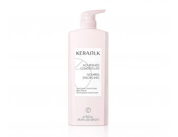 Vyhlazující kondicionér pro krepaté a nepoddajné vlasy Kerasilk Smoothing Conditioner - 750 ml