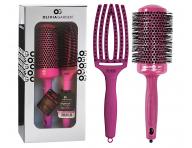 Dárková sada kartáčů na vlasy Olivia Garden Bright Pink Set