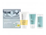 Dárková cestovní sada pro suché vlasy Paul Mitchell Clean Beauty Hydrate Travel Bright Moments
