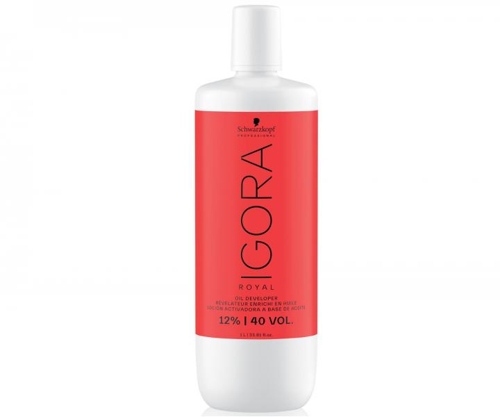 Oxidan krm Schwarzkopf Professional Igora Royal Oil Developer 12% - 1000 ml