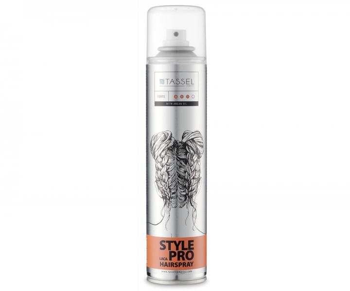 Lak na vlasy se silnou fixac Tassel Cosmetics Style Pro Hairspray - 300 ml