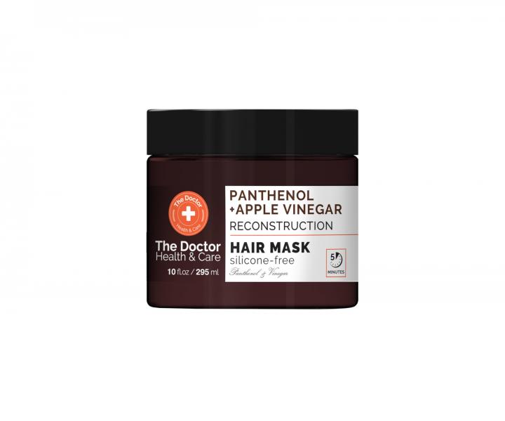 Regeneran maska The Doctor Panthenol + Apple Vinegar Reconstruction Hair Mask - 295 ml