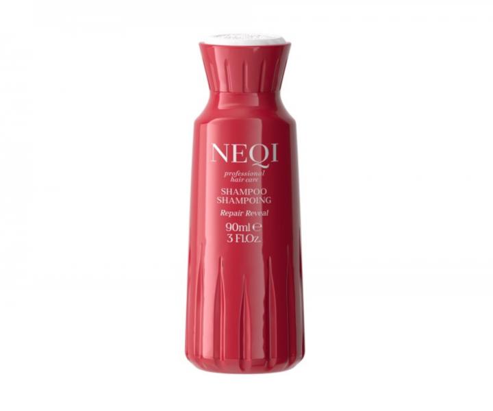 Intenzivně regenerační šampon pro poškozené a barvené vlasy Neqi Repair Reveal Shampoo - 90 ml