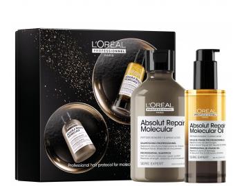 D�rkov� sada pro po�kozen� vlasy Lor�al Professionnel Serie Expert Absolut Repair Molecular