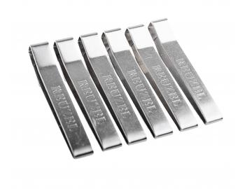 Barber spony na ltku pro zapnut pltnky Reuzel Super Barber Cape Cloth Clip - 6 ks, stbrn