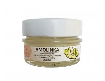 Kosmetická vazelína s arganovým olejem Amoené Amolinka - okurka, 60 ml