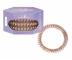 Tenk spirlov gumika do vlas Invisibobble Slim - 3 kusy - ir s bronzovm pskem