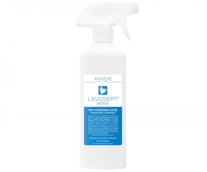 Dezinfekce k��e s rozpra�ova�em Amoen� Lavosept - citron - 500 ml