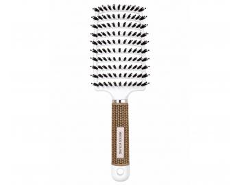 Kart�� na roz�es�v�n� a fouk�n� vlas� s kan��mi a nylonov�mi �t�tinami Sister Young Zoco Hair Brush - b�l�