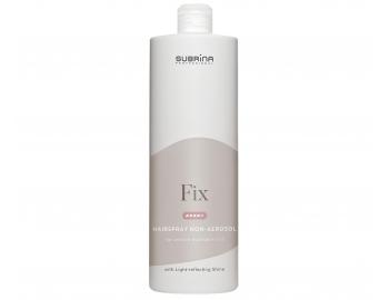 Lak na vlasy s velmi silnou fixac� bez plynu Subrina Professional Fix Hairspray Non-Aerosol - 1000 ml, n�hradn� n�pl�