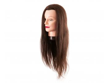 Cvin hlava s prodnmi vlasy Eurostil Profesional - katanov hnd, 55-60 cm