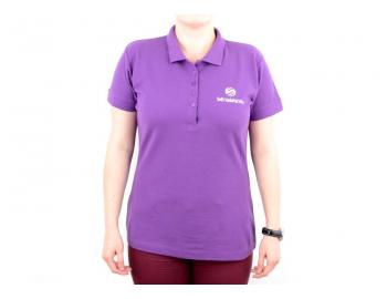 Poloko�ile s kr�tk�m ruk�vem, s l�me�kem  - d�msk�, fialov� L