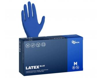 Latexové rukavice Espeon Latex Blue - 100 ks, modré, velikost M