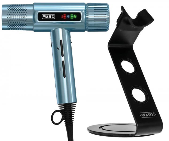 Profesion�ln� f�n na vlasy Wahl Vanquish 4321-0472 LD190X - 1600 W, Cool Blue + stojan Wahl zdarma