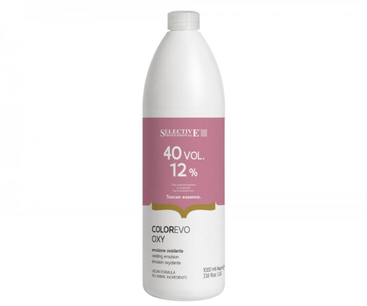 Parfemovan� oxida�n� emulze Selective Professional ColorEvo Oxy Emulsion Oxydante 40 Vol. 12% - 1000 ml
