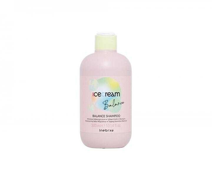 ampon na vlasy s tendenc k matn Inebrya Ice Cream Balance Shampoo - 300 ml
