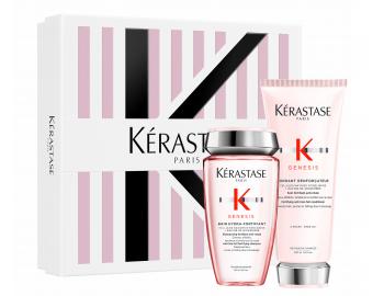 Drkov sada pro oslaben vlasy se sklonem k padn Krastase Genesis Fondant Spring Box