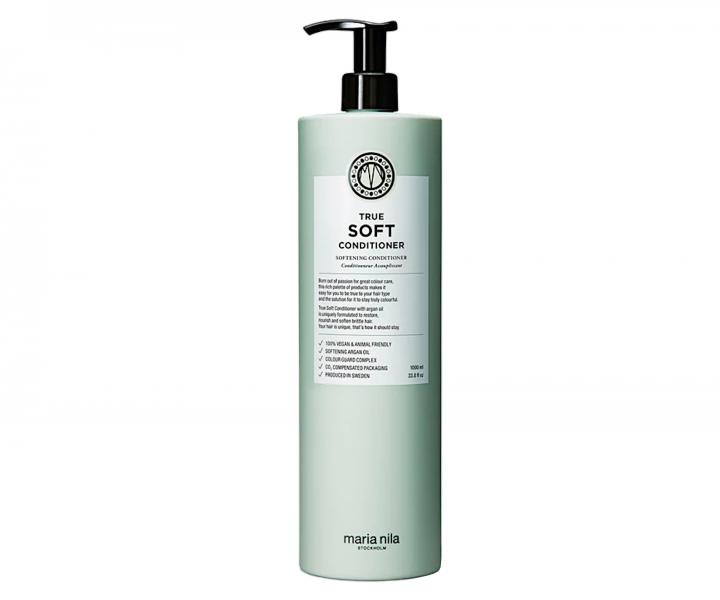 Hydratační kondicionér pro suché vlasy s arganovým olejem Maria Nila True Soft Conditioner