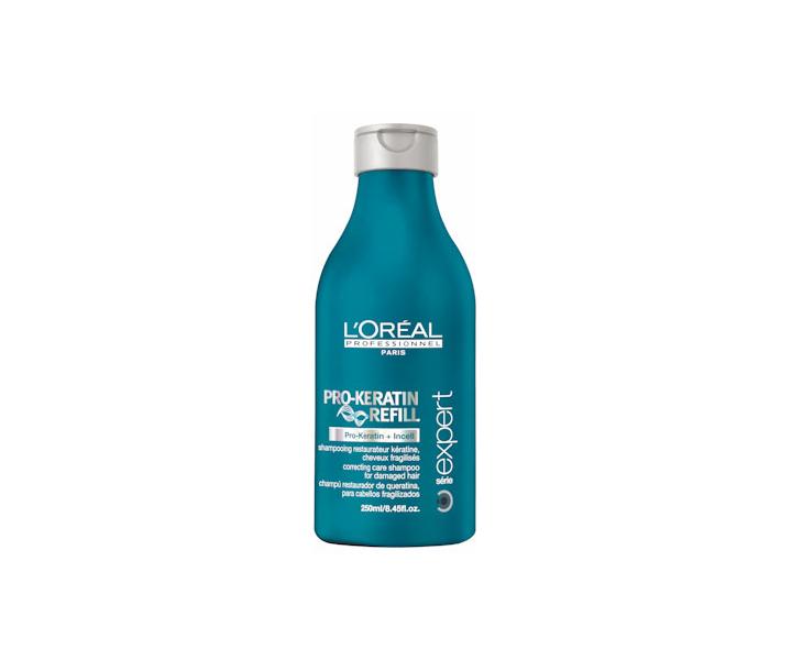 Lor�al �ampon Pro-Keratin Refill pro oslaben� vlasy - 250 ml