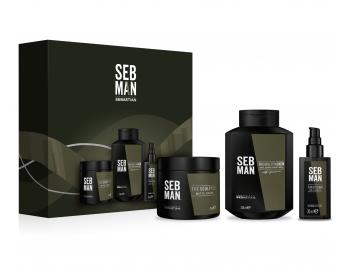 Stylingov ada mue Sebastian Professional Seb Man - drkov sada - ampon + olej + hlna