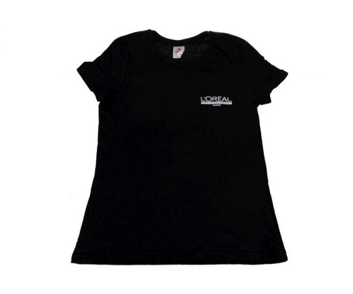 Triko s krtkm rukvem Loral - dmsk, ern S (bonus)