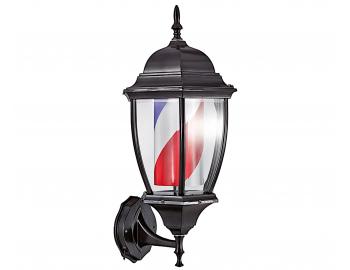 Světelný poutač lucerna pro holičství Eurostil Profesional - 49 cm, černý