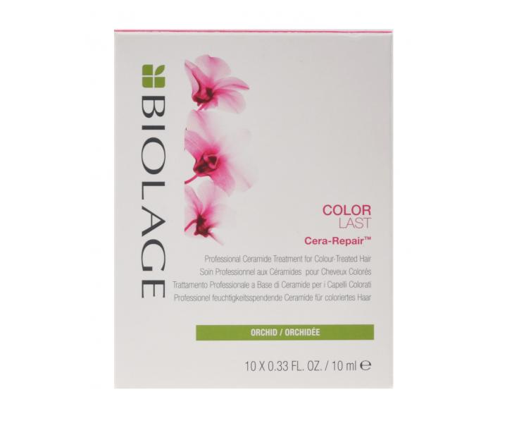 Intenzivní kúra pro barvené vlasy Biolage ColorLast Cera-Repair - 10 x 10 ml