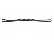 Vlnitá sponka Sibel Best Grip - 7 cm, černá - 250 g