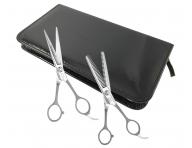 Sada nůžek 5,75" a efilačních nůžek 6,27" Olivia Garden StraightCut™ + kartáč zdarma
