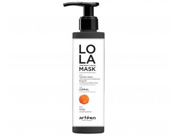 Tnujc maska na vlasy Artgo LoLa - Coral - 200 ml