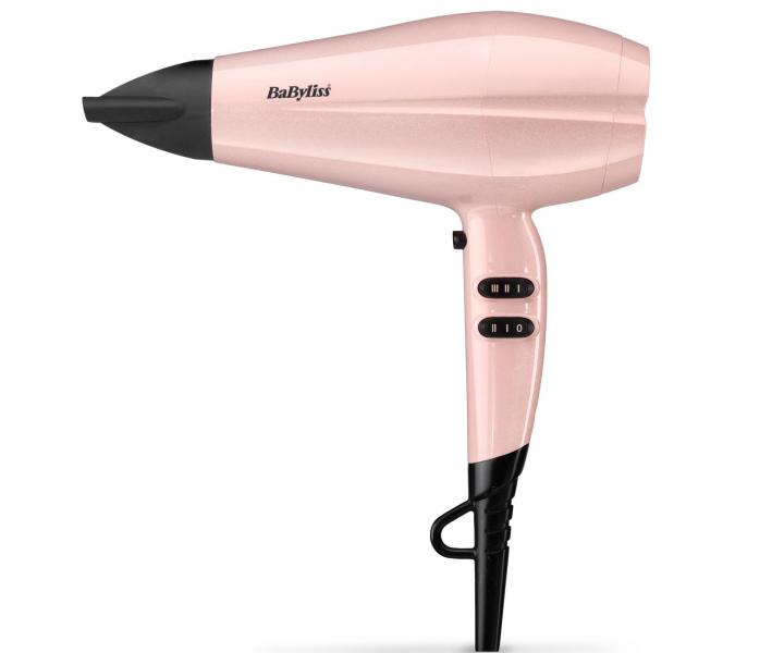 Fén na vlasy BaByliss 5337 PRE Rose Blush - 2200 W, růžový