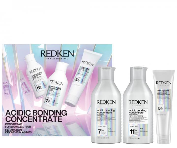 D�rkov� sada pro po�kozen� vlasy Redken Acidic Bonding Concentrate