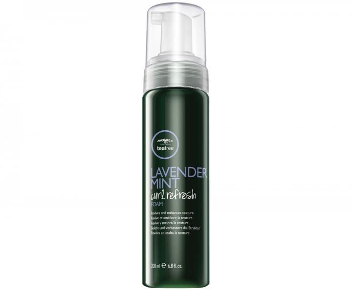 Texturizační pěna pro vlnité vlasy Paul Mitchell Lavender Mint Refresh Foam - 200 ml