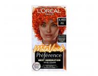 Zesvětlovač a barva na vlasy Loréal Paris Préférence Meta Vivids - 6.403 meta coral - intenzivní měděná