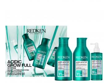 D�rkov� sada pro hustotu a objem jemn�ch, zplihl�ch a norm�ln�ch vlas� Redken Acidic Grow Full System