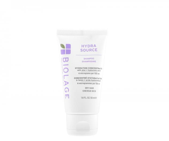 Sada hydrata�n�ho �amponu a kondicion�ru pro such� vlasy Biolage Hydra Source + �ampon 50 ml a kondicion�r 50 ml zdarma