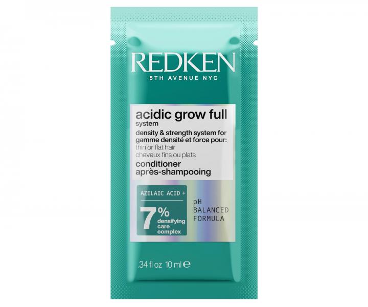 Kondicion�r pro hustotu a objem jemn�ch, zplihl�ch a norm�ln�ch vlas� Redken Acidic Grow Full System Conditioner - 10 ml (bonus)
