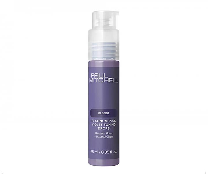 Tnujc kapky pro neutralizaci lutch tn Paul Mitchell Blonde Platinum Plus Violet Toning Drops - 25 ml