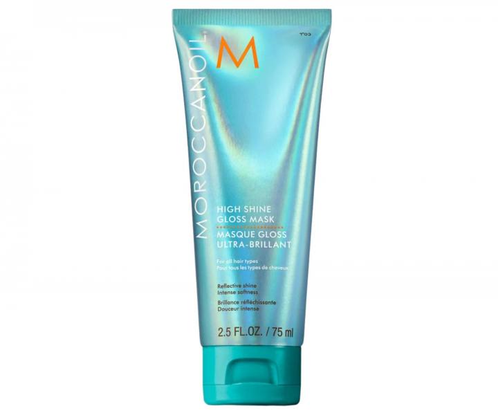 Revitalizační maska pro intenzivní lesk vlasů Moroccanoil High Shine Gloss Mask - 75 ml