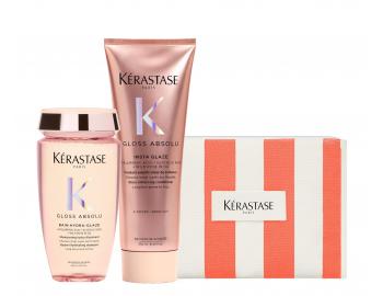 Sada pro vlasy se sklonem ke krepatění Kérastase Gloss Absolu + taštička zdarma