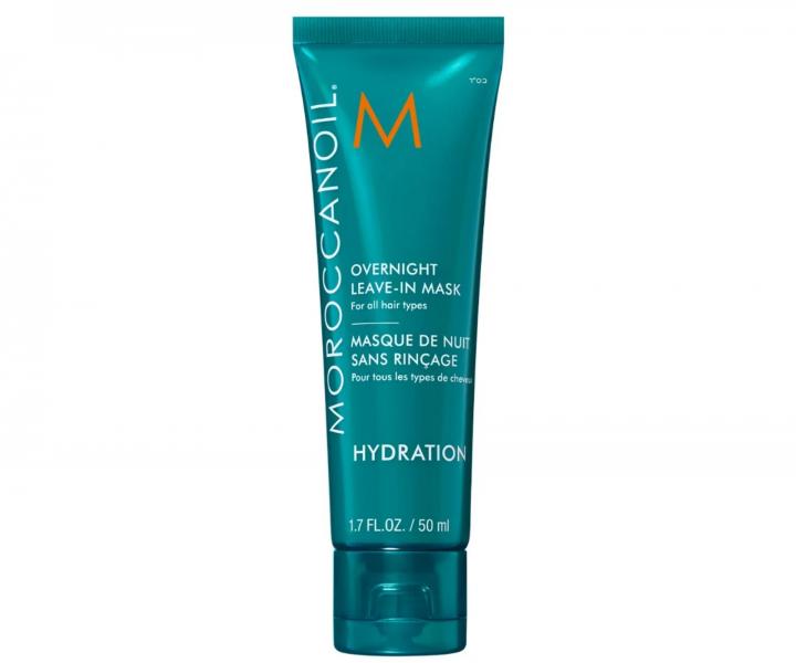 Bezoplachov� hydrata�n� maska Moroccanoil Overnight Leave-In Mask Hydration - 50 ml