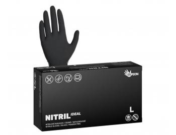 Nitrilové rukavice Espeon Nitril Ideal - 100 ks, černé, velikost L