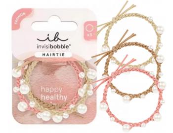 Sada ozdobn�ch gumi�ek do vlas� Invisibobble Hairtie Princess Pearl - 3 ks