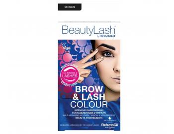 Sada pro barvení obočí a řas RefectoCil BeautyLash Brow & Lash Colour - černá