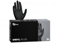 Vinylov� rukavice Espeon Vinyl Plus - 100 ks, �ern�, velikost XL - po�kozen� obal