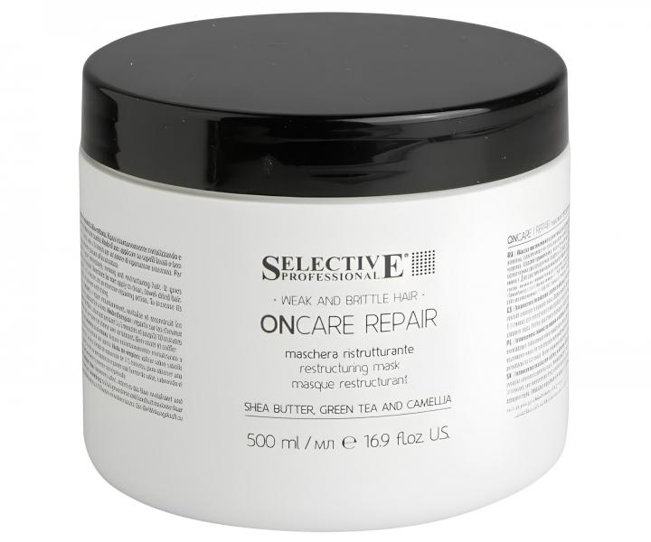 Maska pro po�kozen� a l�mav� vlasy Selective Professional OnCare Repair Mask - 500 ml