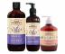 T�lov� �ada p��e o t�lo Green Pharmacy Body Care s levandul� a ln�n�m olejem - sada - sprchov� gel + t�lov� ml�ko + tekut� m�dlo zdarma