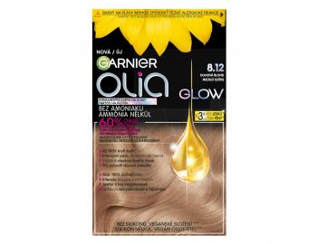 Permanentní olejová barva Garnier Olia Glow 8.12 duhová blond