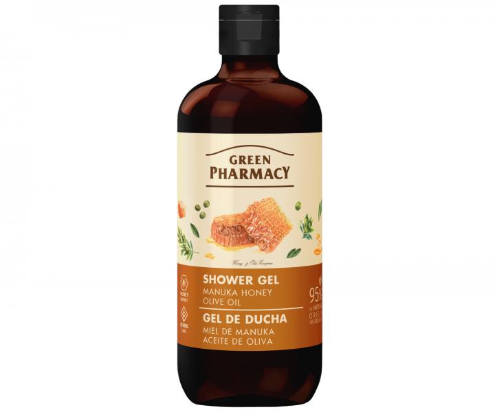 Sprchový gel s manukovým medem a olivovým olejem Green Pharmacy Shower Gel - 500 ml